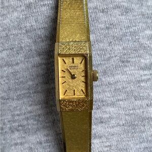 Seiko Gold Quartz Watch